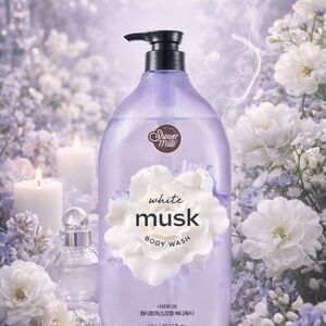 Shower Mate White Musk Body Wash - Purple